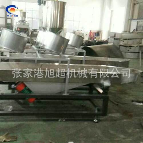 厂家供应筛选设备长方形直线振动筛塑料颗粒筛选机不锈钢震动筛