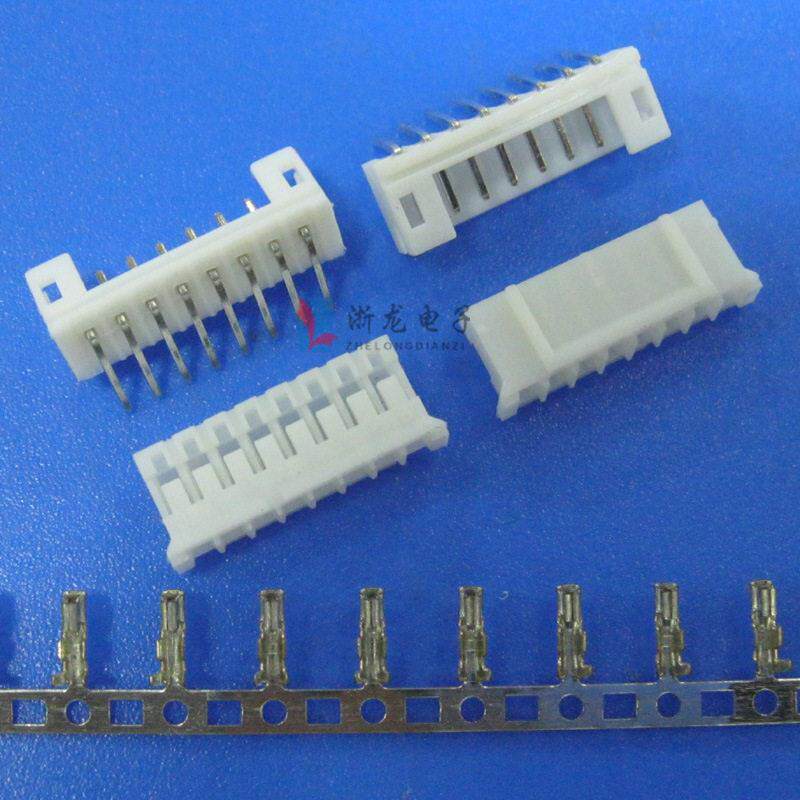 接插件PH-8P母座 PH2.0-8Y胶壳插头孔座 2.0mm条形连接器 1000只