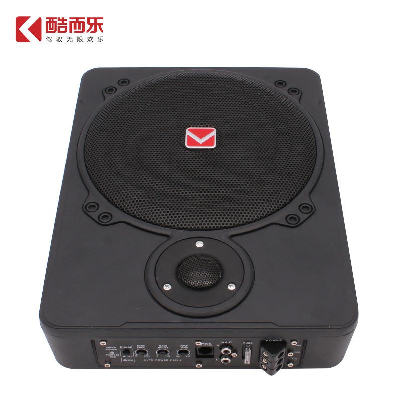 厂家热销12v带高音车载音响改装8寸大功率超薄汽车低音炮