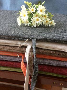 xy凳t高F76MHT6S密度形海绵垫茶椅垫长子垫实木长方坐垫发长条沙