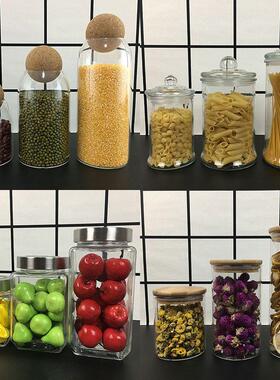 样板房间厨房彷真水果收纳罐摆件套装搭配饰品组合轻奢义大利面模