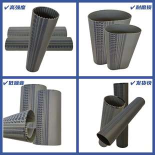 宽度15mm 940 钢丝PU无缝同步带 意大利麦高迪聚氨酯同步带