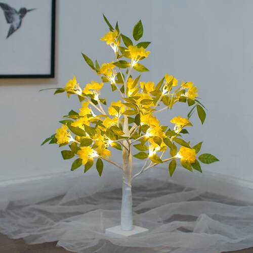 树灯 led感恩节场景布置家居装饰灯圣诞节派对室内造型景观发光树