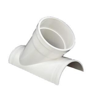Pvc50/75/110排水管开口斜三通配件开口三通可变直径开口三通Havi
