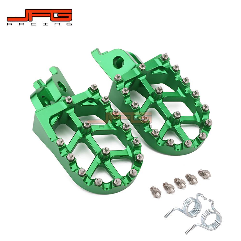 适用于KX250/450F KLX450越野摩托车CNC脚踏铝合金脚蹬