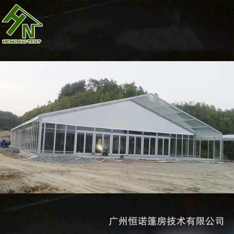 铝合金大棚安徽黄山户外酒店会议大厅装配式篷房宴会帐篷承包安装