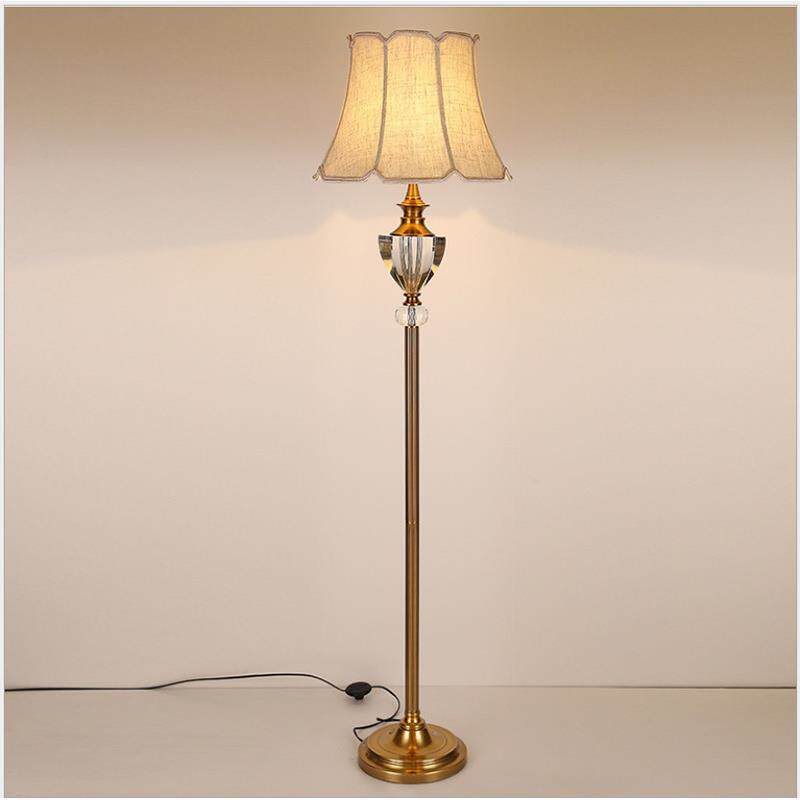 式高档K9水室客厅台灯落地美灯简约时尚卧书晶房床头家用装H6299