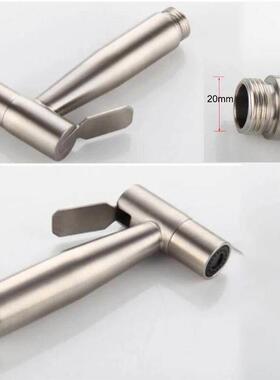 Black Bidet Faucet Hand Protable Toilet Bidet Sprayer Stainl