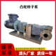 凸轮转子泵输送杂果 带颗粒食品304双转子高粘度泵自吸