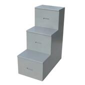 WBZ7简易实木梯子木楼梯实木梯凳两用带抽屉收纳梯柜木抽屉床头储