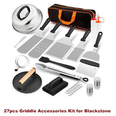 Griddle Accessories Kit Hibachi Flat Top Grill Tools
