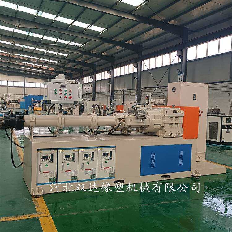 厂家直销90mm橡胶条挤出机橡胶发泡密封条挤出机加工稳定