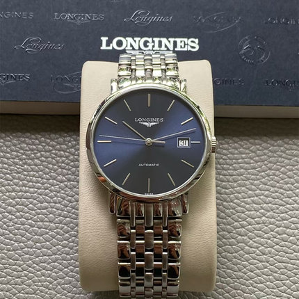 即刻拍公价1.55万98新浪琴博雅系列自动机械男表L4.810.4.92.6