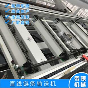 供应链条输送机倍速链输送流水线装配检修链式输送机非标供应