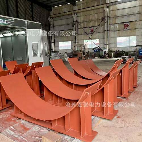 座式管托J3-800滑动支座固定支架HG/T21629-2021管架标准生产