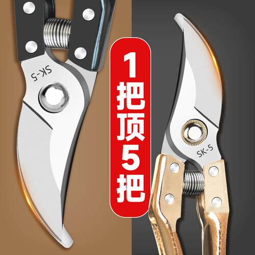 德国剪树枝专用剪刀sk5修枝剪粗枝修花剪子家用省力园艺园林果树