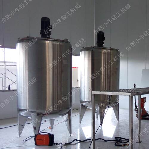 蒸汽加热不锈钢化糖罐电加热高剪切溶糖罐溶解搅拌调配罐配料罐