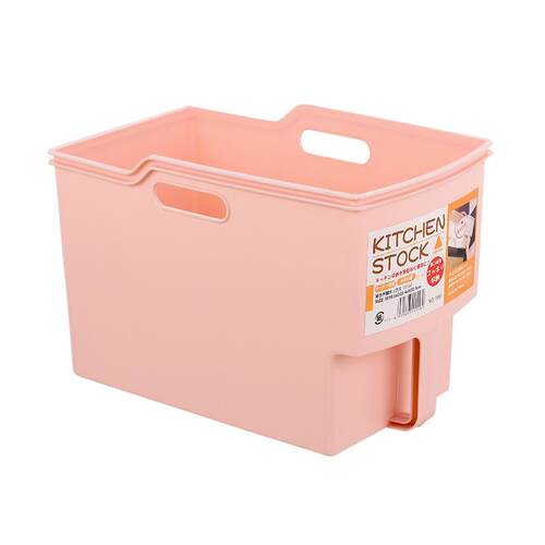 Rectangular food storage box with handle, large capacity kit