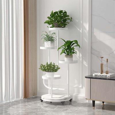 花架客多厅落0002花地式室内轮沙发旁可移动阳台带绿萝肉植物盆架