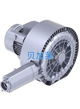 旋涡风机GHBH03436BR9双叶轮高压鼓风机高压吸尘风机