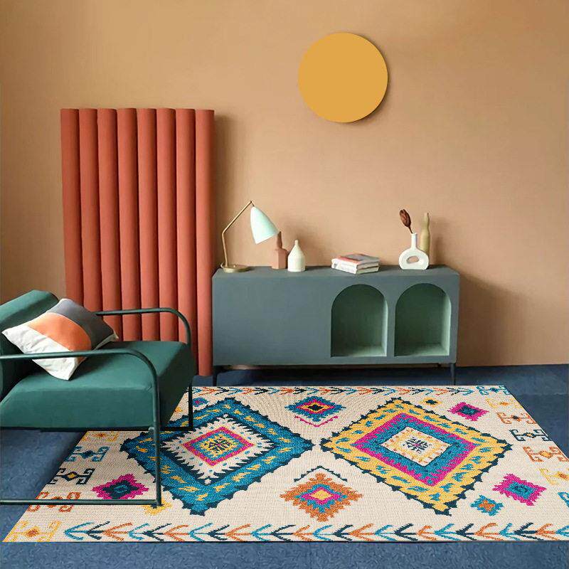 Bohemia Living Room Sofa Carpet Ethnic Style Bedroom Rug Mor