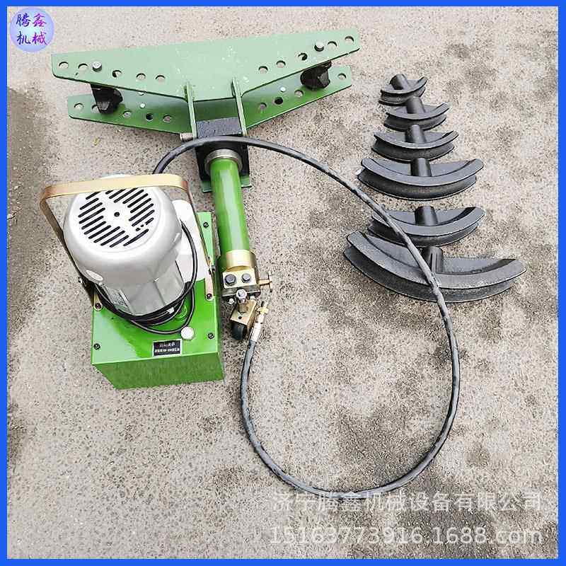 电动弯管器 多功能镀锌钢管 圆管无缝管折弯机 DWG电动液压弯管机