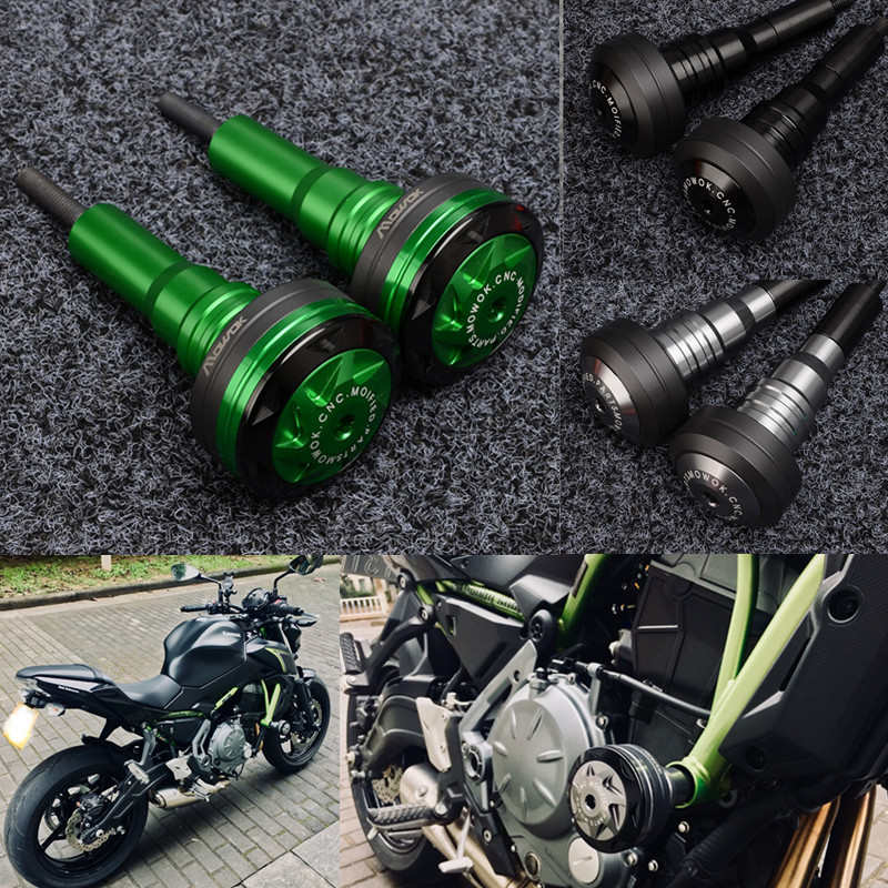 川崎 Z650 NINJA650 Z900 17-21年改装防摔球防摔胶保险杆杠配件