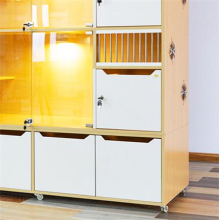 正品猫柜猫别实木物猫猫房屋猫窝多层大空间舍豪华墅宠展示柜繁育