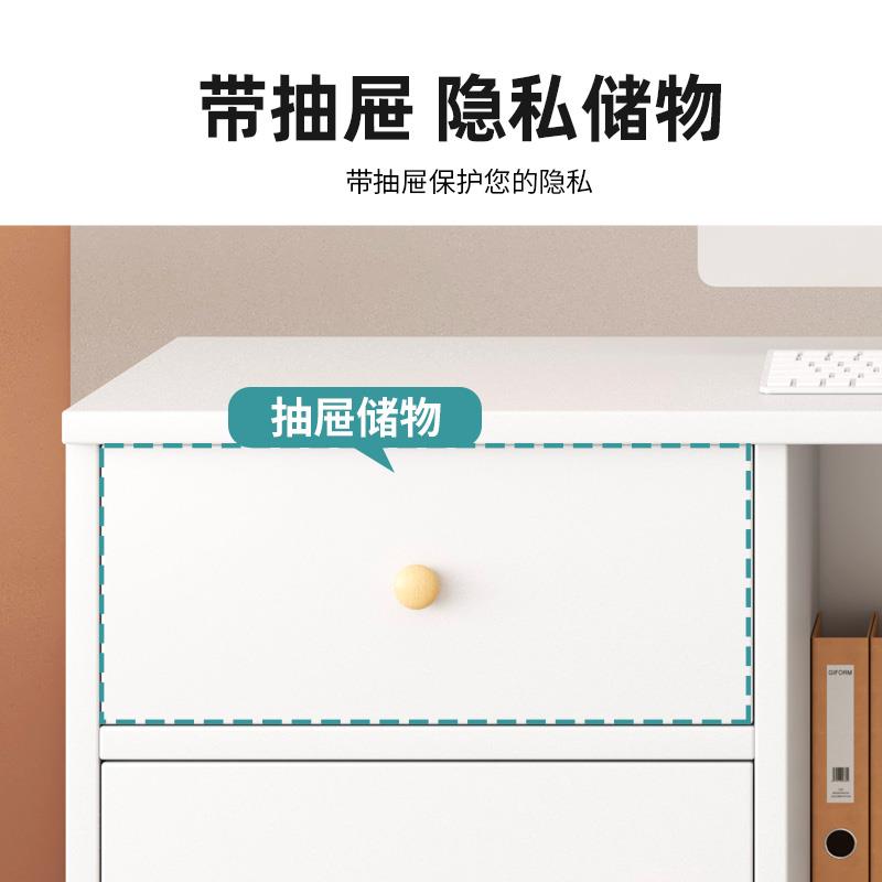吧台收银台店铺小型柜台商铺简约经济型收银桌带柜子服装店接待台