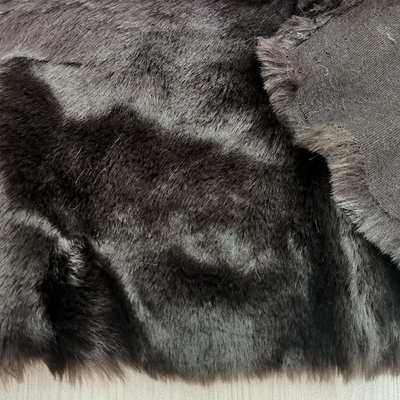 长超柔草兔毛  染尖兔毛人造毛皮绒布时尚面料 面料