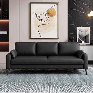 北轻奢沙发小户租型公寓三人出沙房668酒店休欧息区服装 店接待区