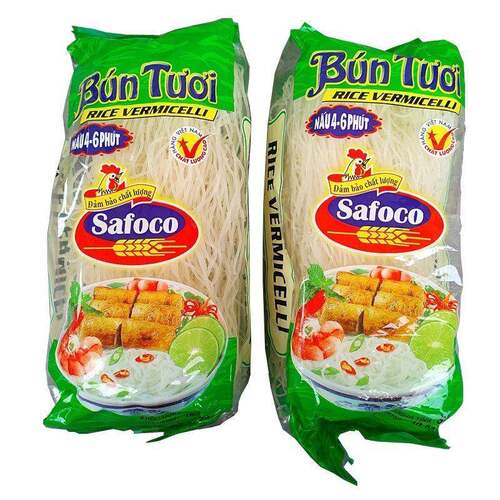 越南进口safoco干米粉檬粉Bun Tuoi春卷粉丝300g整箱15包商用