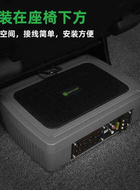 sennuopu森诺普车载低音炮汽车专用音响坐椅有源超薄喇叭音箱T6