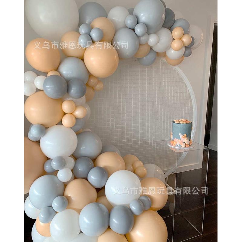 爆款 粉色告白婚礼生日气球套装 派对装饰场景布置装饰用品