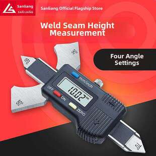 日本三量数显焊缝尺0-12.5mm焊接检测尺焊接高度检测尺焊缝检测