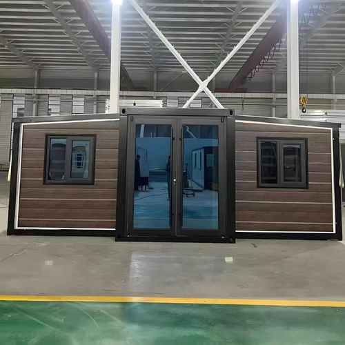 爆款外贸工地活动房双翼折叠式打包房拓展箱房可移动膨胀折叠房厂