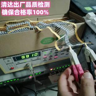 短脚L2.8士0.5mm RoHS 成型K脚 无感绕线电阻10R.5%.2WS.立式