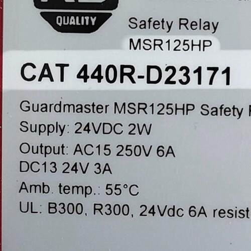 罗克韦尔440R-D23171继电器AB440R-D23171安全继电器