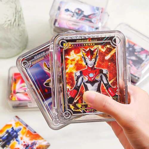 2024 New Small Size Ultraman Card Storage Box, Transparent C