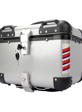 28L2L6L45L55L65L80L100L摩托车铝合金尾箱边箱防水三箱