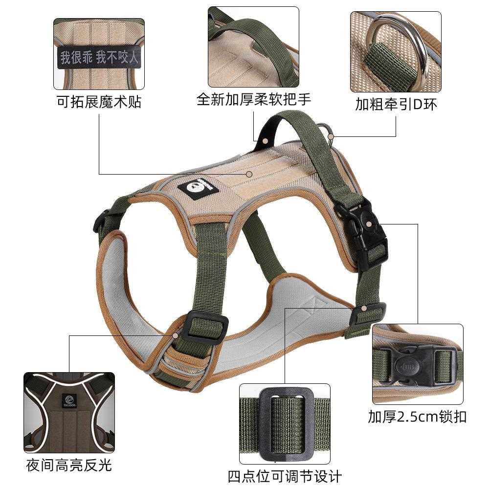 新款直销跨境狗狗牵引绳可提拉防爆冲遛狗绳中大型狗背带狗狗胸背