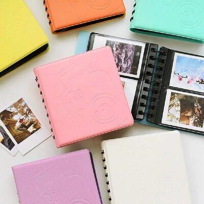 68 Pockets Mini 3 Inch Instant Photo Album Picture Case