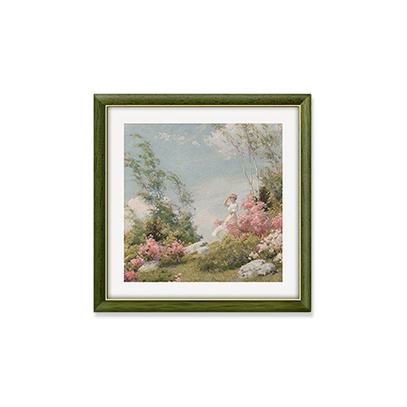 法式复古装饰画免打孔小众艺术客厅壁画抽象艺术主卧床头挂画美式