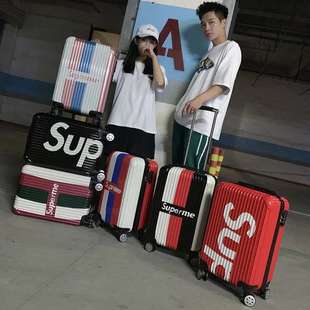 sup拉杆箱20寸万向轮行李箱 定制儿童拉杆箱网红旅行箱男女时尚