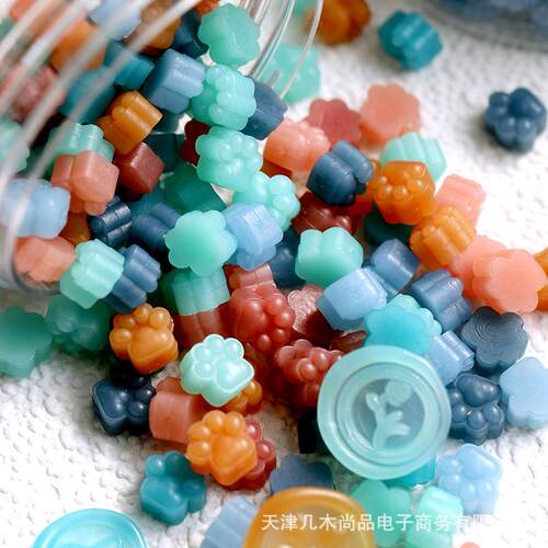 火漆蜡粒可爱猫爪蜡粒 唯美果冻色蜡粒150粒请柬信封蜡封火漆蜡粒