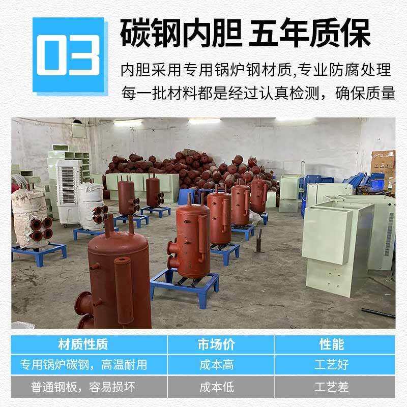 中技环保JQG炉144kw电热蒸气汽发生器立式高压自动免蒸蒸汽锅全节