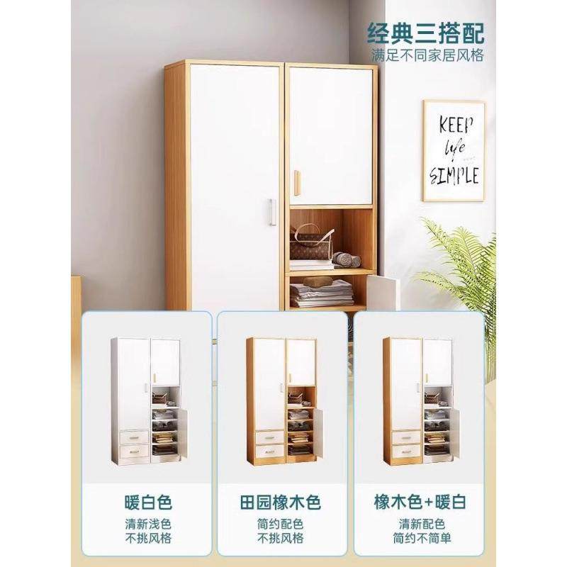 衣RUG柜出边租门房用推拉单人柜卧室家用单门衣橱衣简易床小型窄