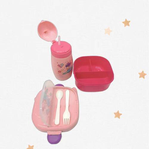 New Cartoon Lunch Box Cute Bento Box Portable Children's Lun
