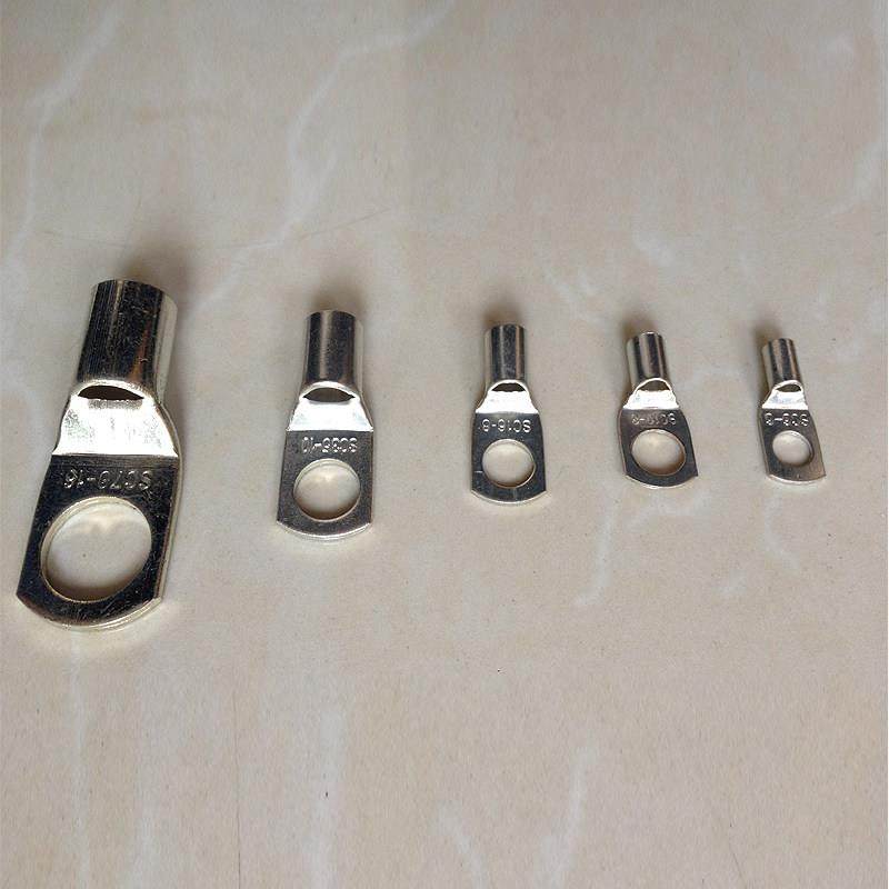 16平方加厚SC16-6-8-10窥口铜鼻子接线端子线耳线鼻子一包200个,电子/电工,接线端子,淘宝优惠券,粉丝福利购,淘宝优惠卷