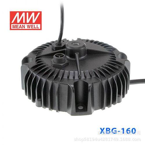明纬电源XBG-160-A/AB 34~56V3300mA160WLED驱动器金属防水可调光